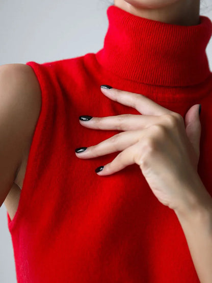| High-Neck Vest