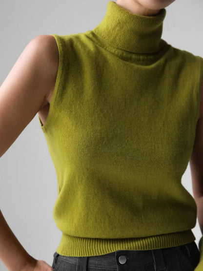 | High-Neck Vest