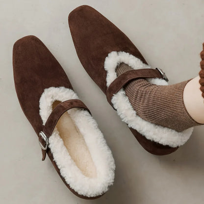| Shearling Mary Jane