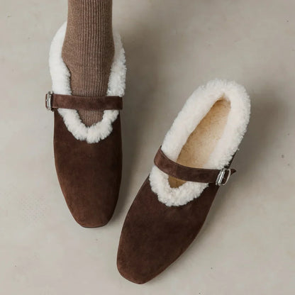 | Shearling Mary Jane