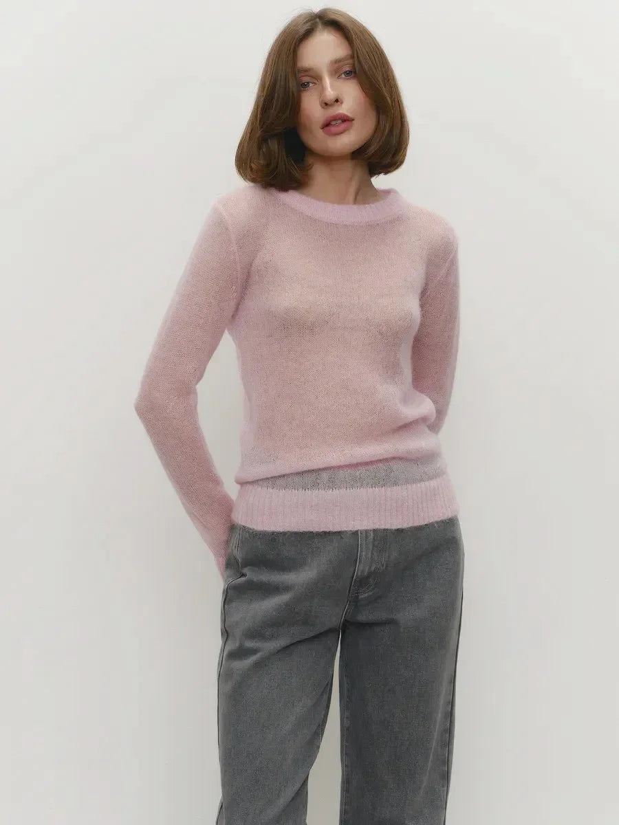 | Mohair Crewneck