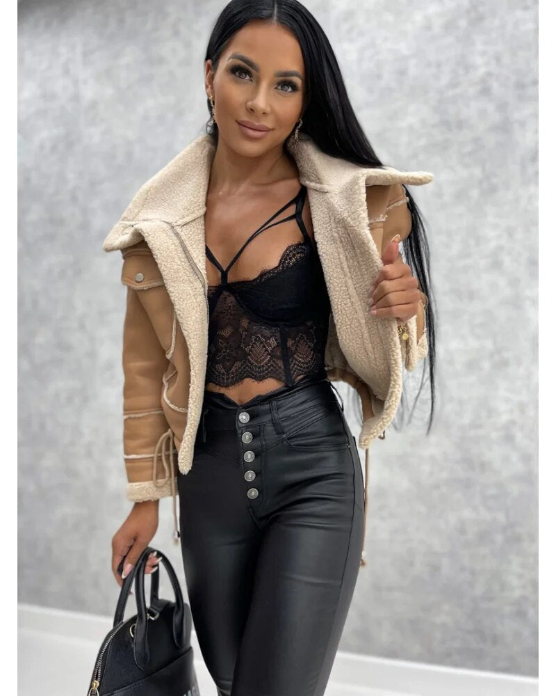 Maeve芒鈥?| STYLISH LEATHER JACKET