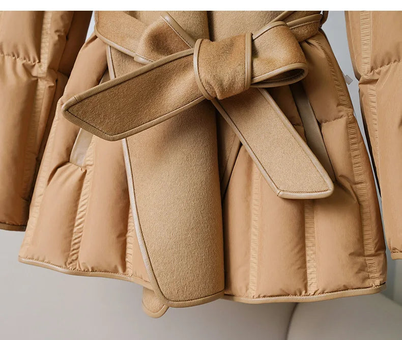 | Belted Down Jacket