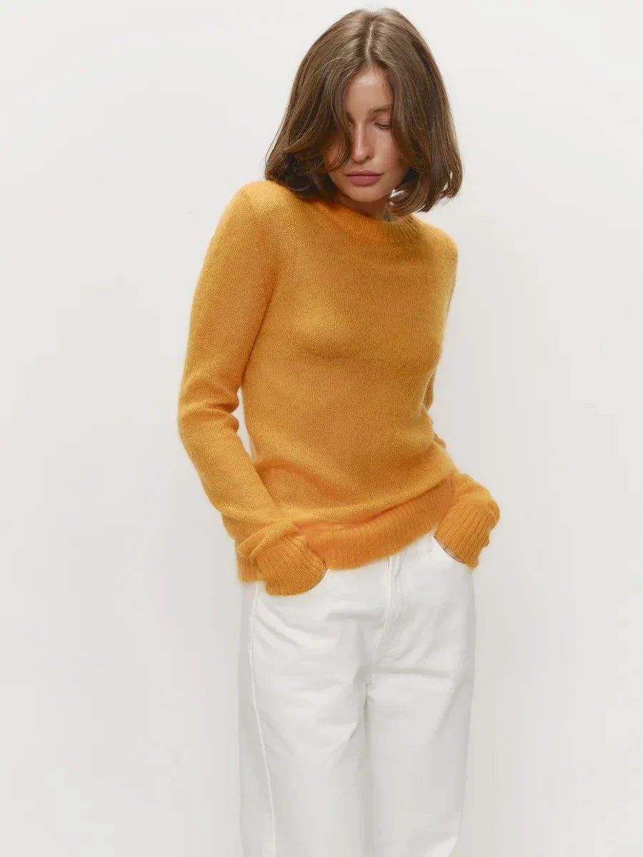 | Mohair Crewneck