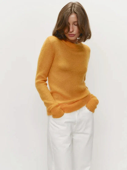 | Mohair Crewneck
