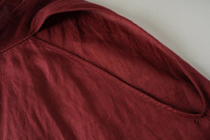 | Drape Linen Vest