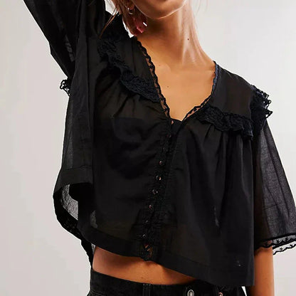 | Ruffle Blouse