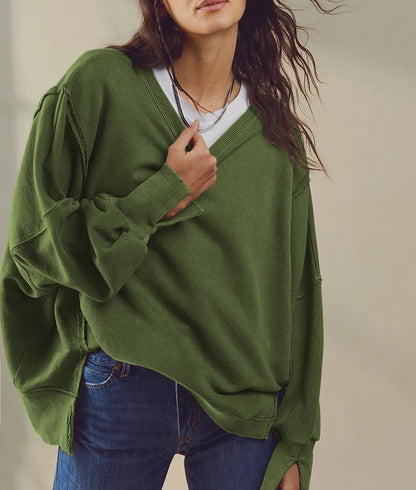| Oversized Sweater in Maplewood