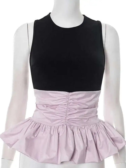 Poppi Peplum Top