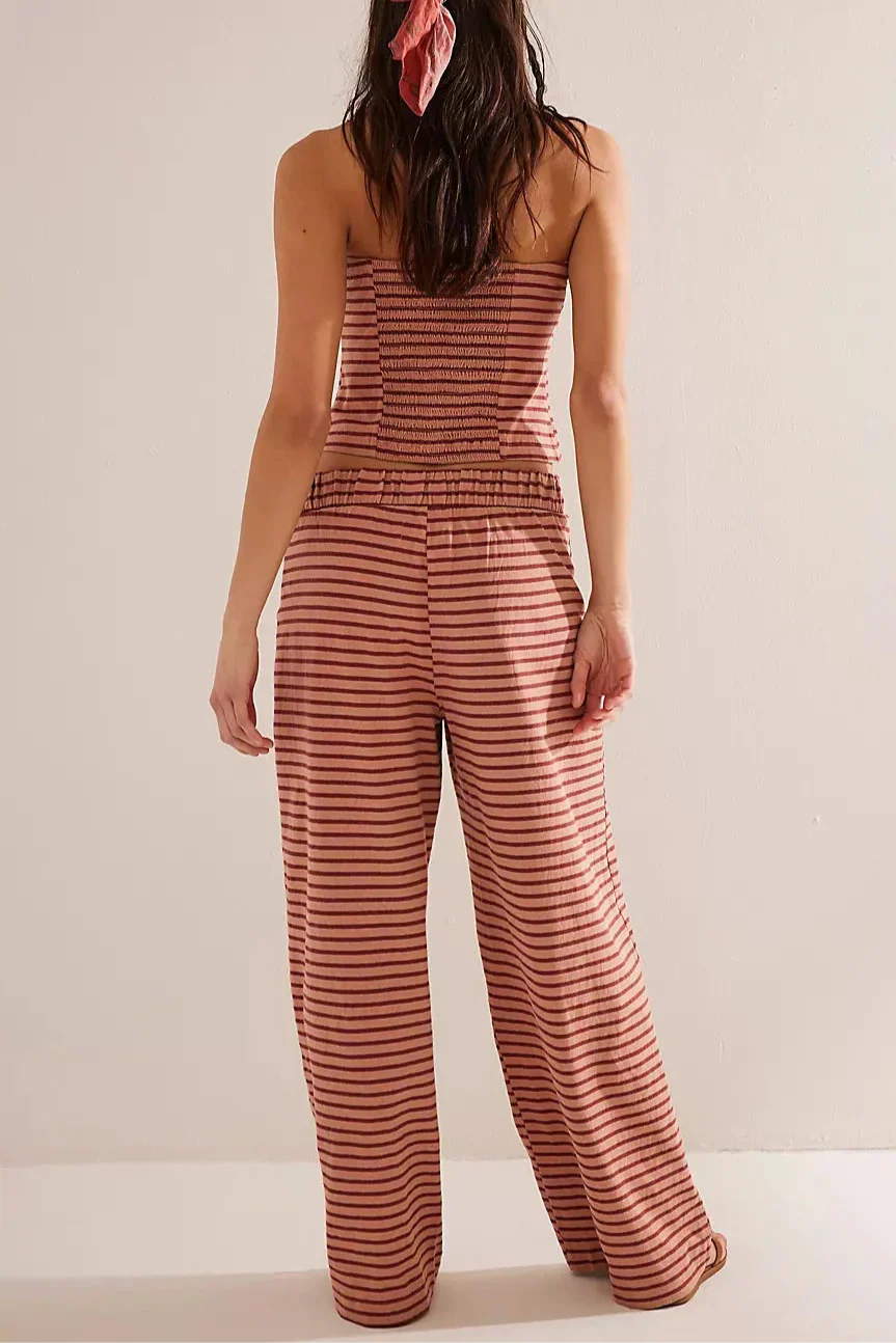 | Linen Striped Set