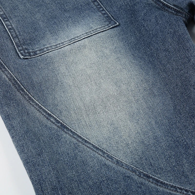 Y2K Low Waisted Washed Flare Jeans Korean Streetwear Blue Slim Fit Denim Pants Fashion Lady Casual Boot Cut Trousers