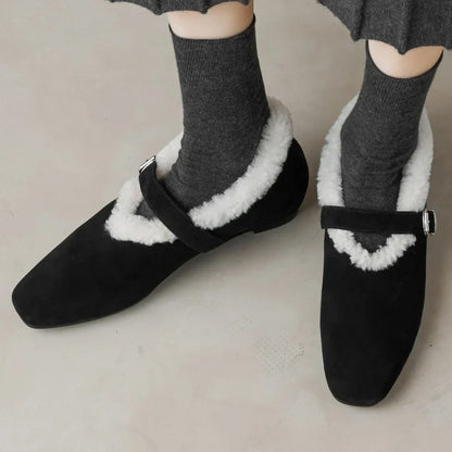 | Shearling Mary Jane
