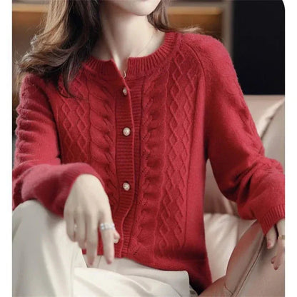 | Pearl Button Cardigan