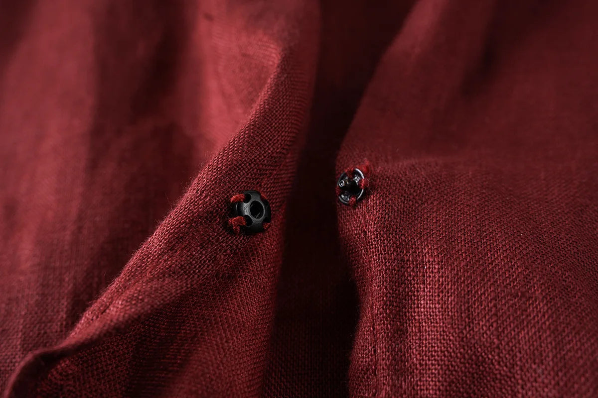 | Drape Linen Vest