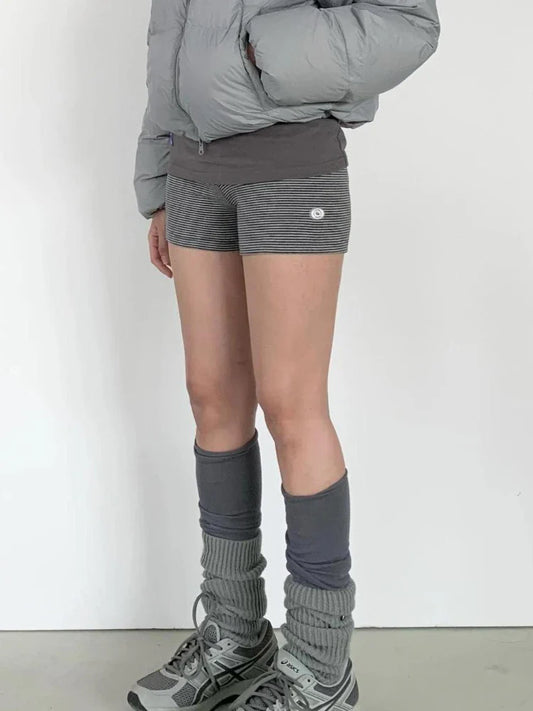 Washed Baggy Retro Short
