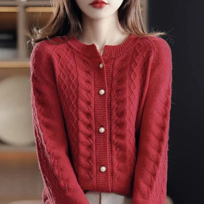 | Pearl Button Cardigan