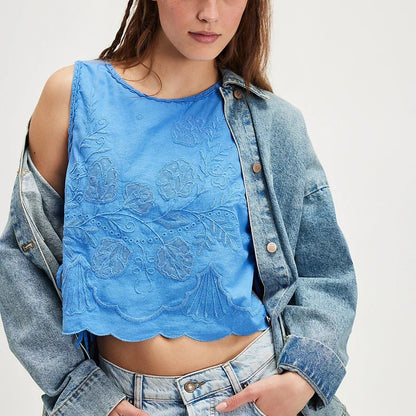 Flores Crop Top