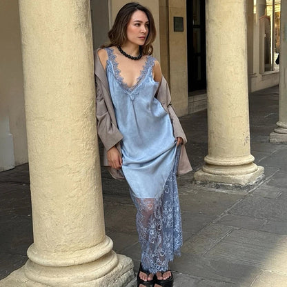 Louve Bleue Slip Dress