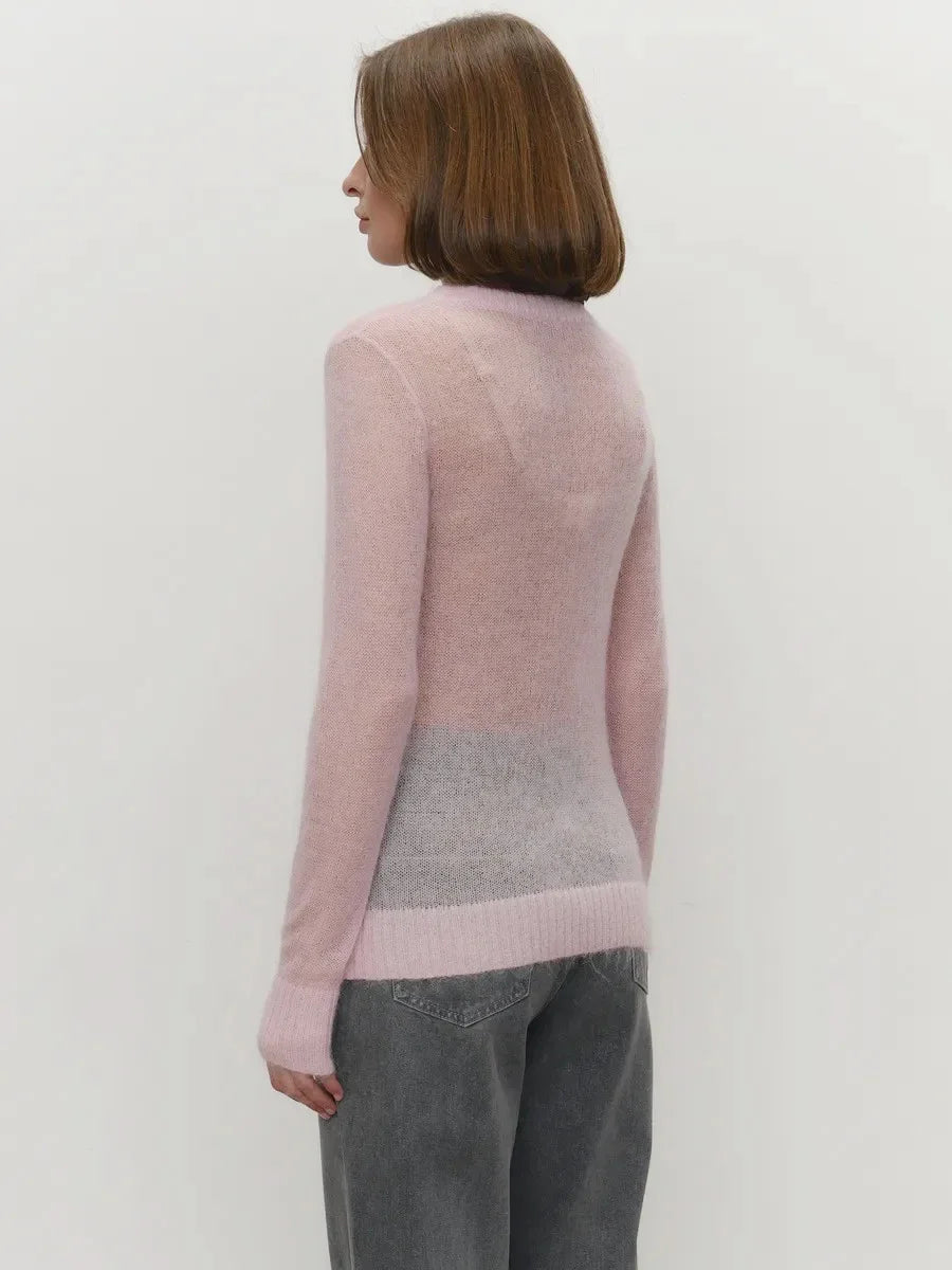 | Mohair Crewneck