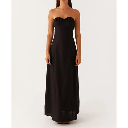Ruched Floral Off Shoulder A-Line Vacation Dress