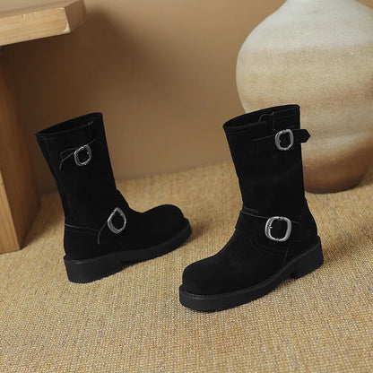 | Fair Isle Buckled Tredders