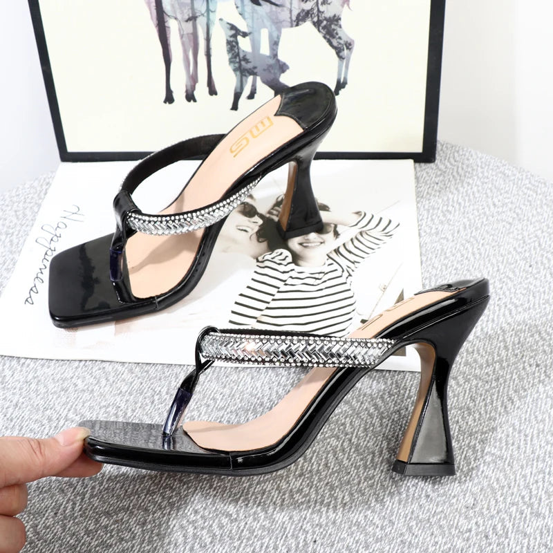 Thin High Heel Plus Size Sandals for Summer Foreign Style