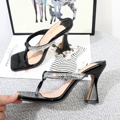 Thin High Heel Plus Size Sandals for Summer Foreign Style