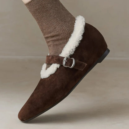 | Shearling Mary Jane
