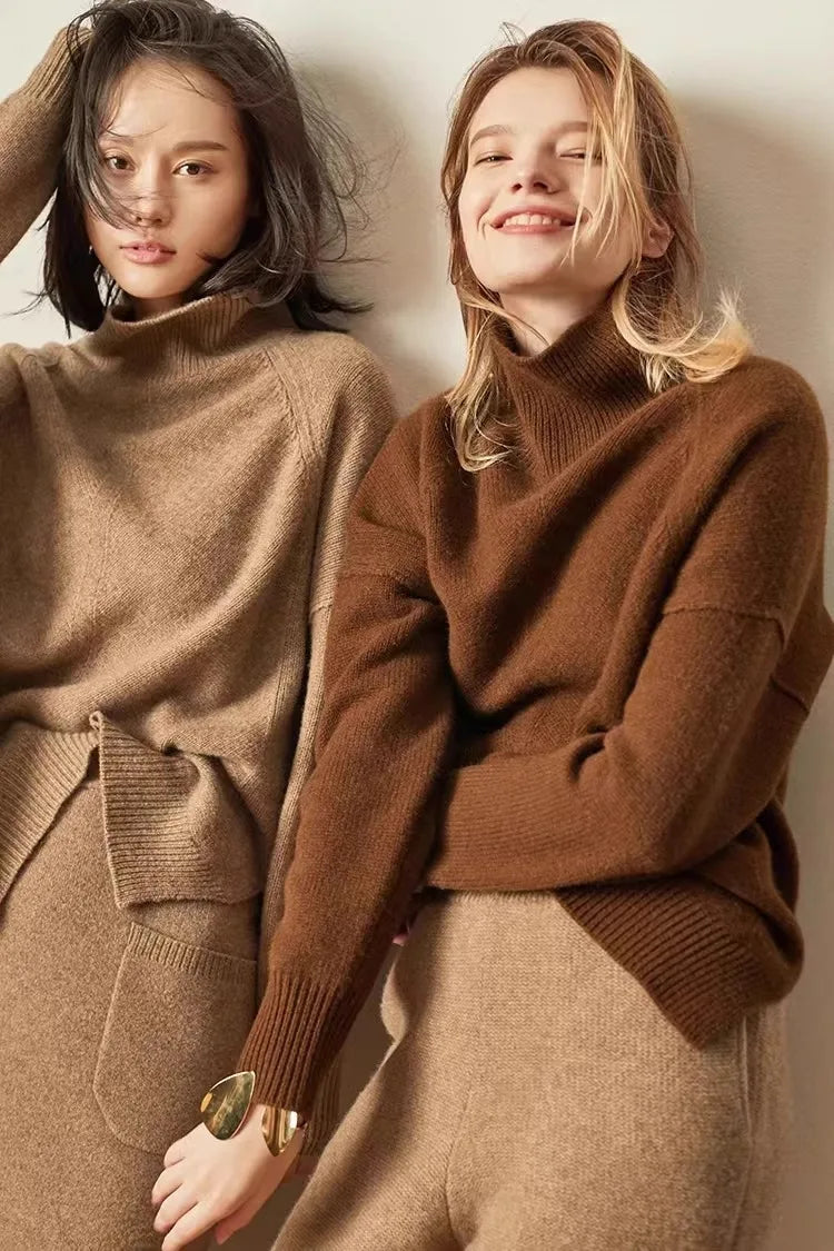 | Cashmere Turtleneck