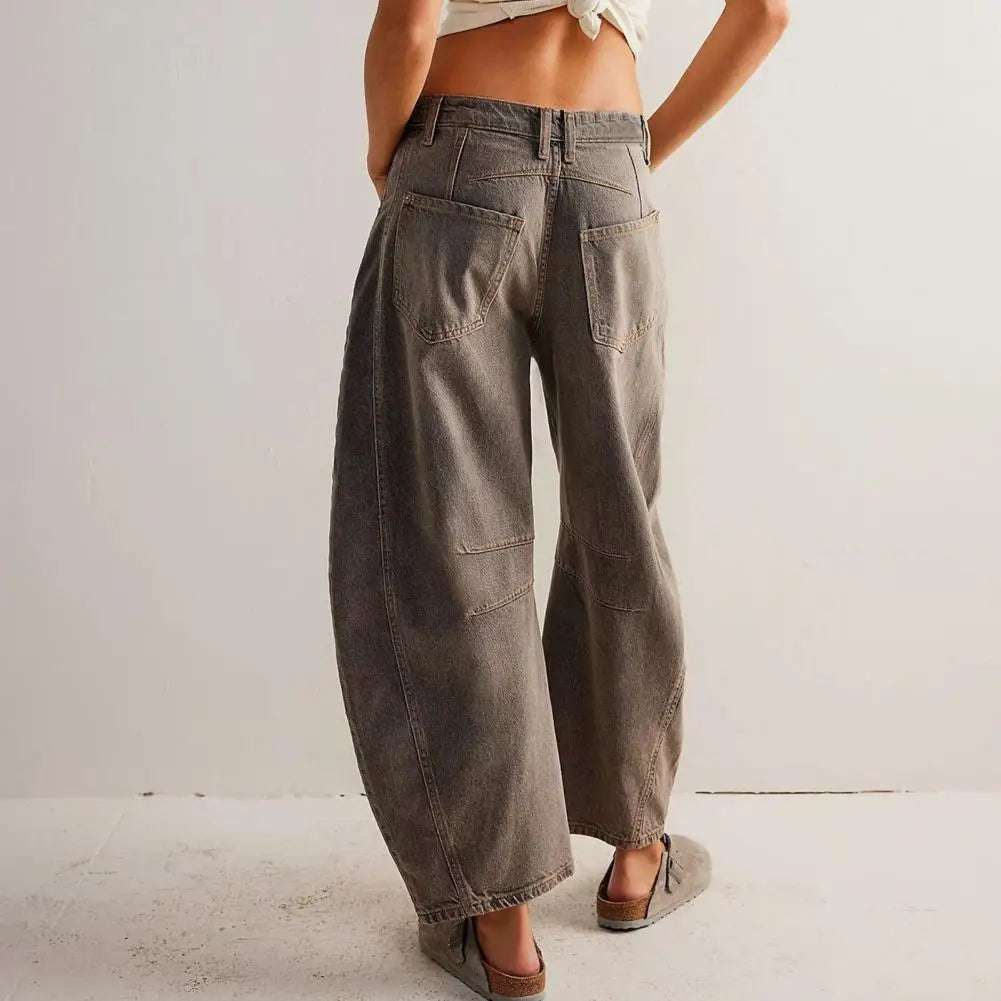 | Barrel-Leg Denim