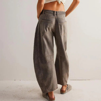 | Barrel-Leg Denim