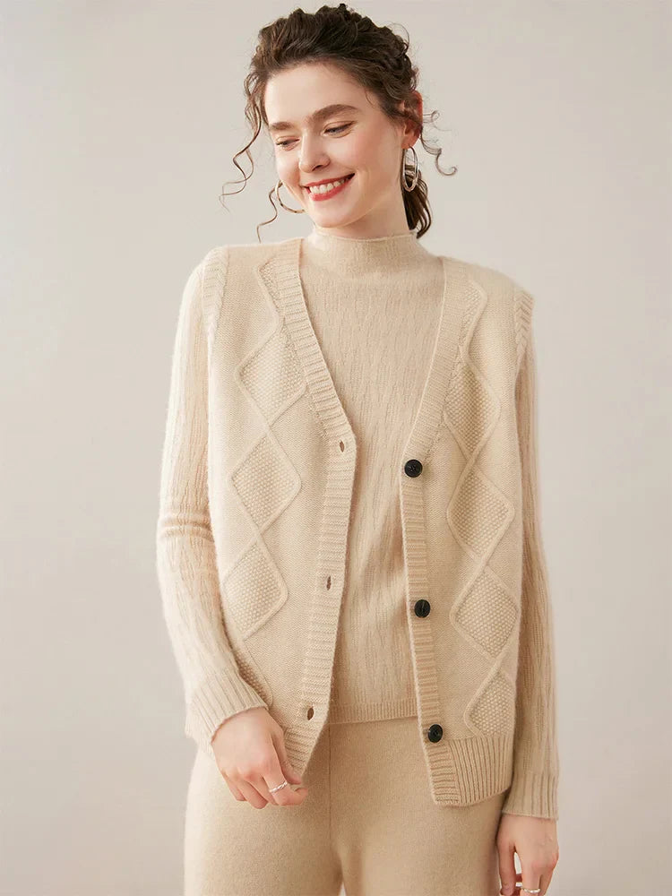 | Cashmere Cardigan