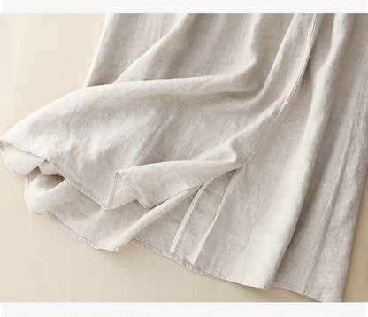 | 100% Linen Skirt