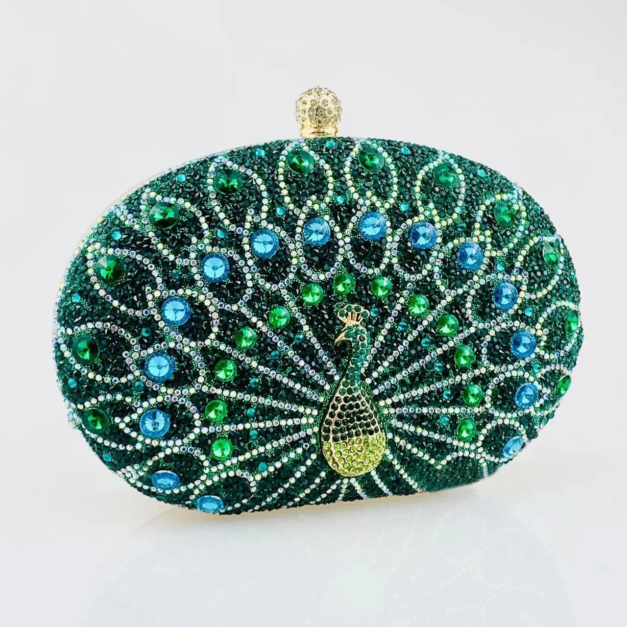 Madyson Clutch Bag with Rhinestones