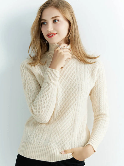 | Cable-Knit Classic Sweater