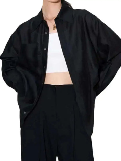 | Silk Poplin Blouse
