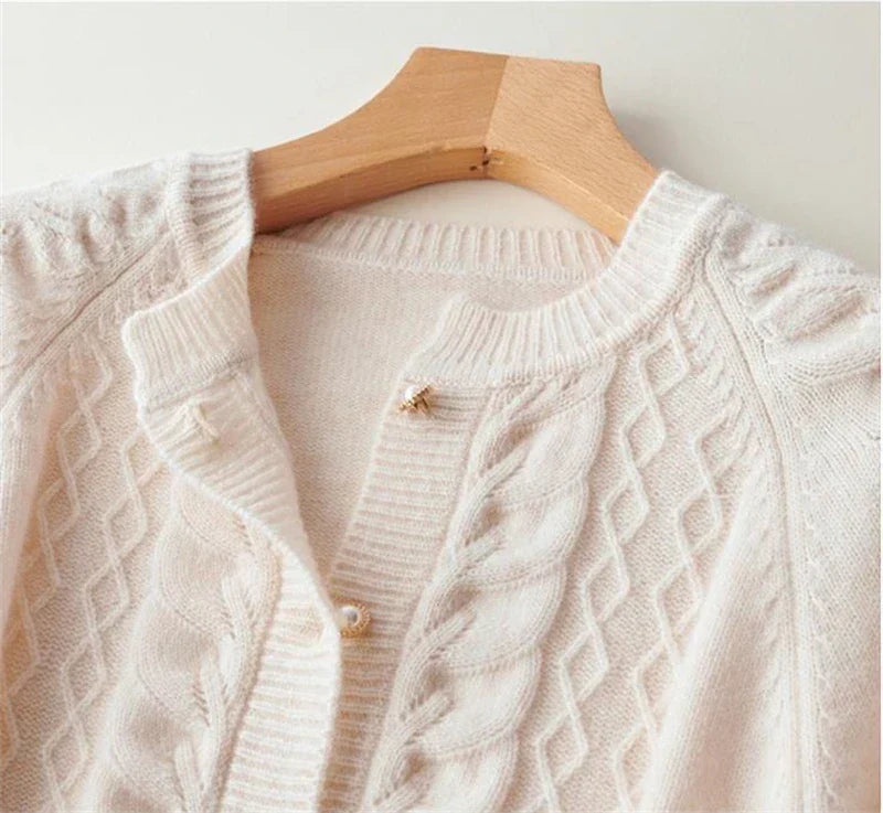 | Pearl Button Cardigan