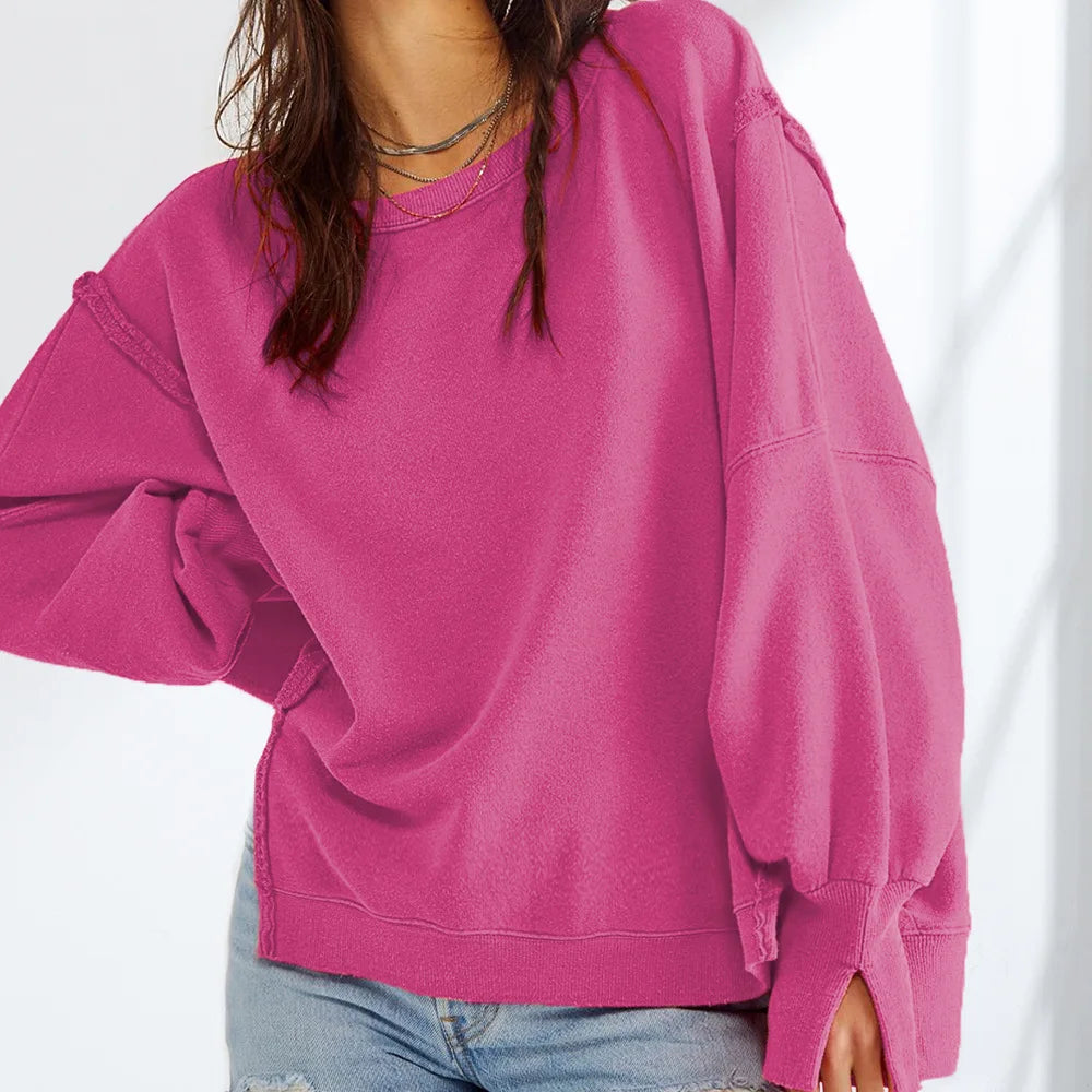 | Oversized Sweater in Maplewood