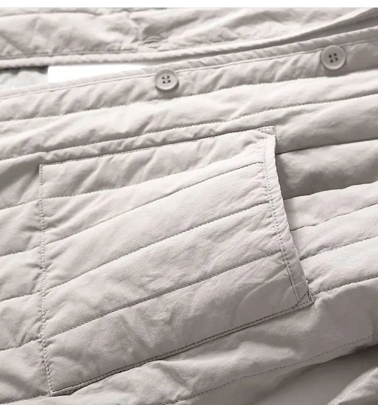 | Quilted Hooded Coat