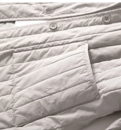 | Quilted Hooded Coat
