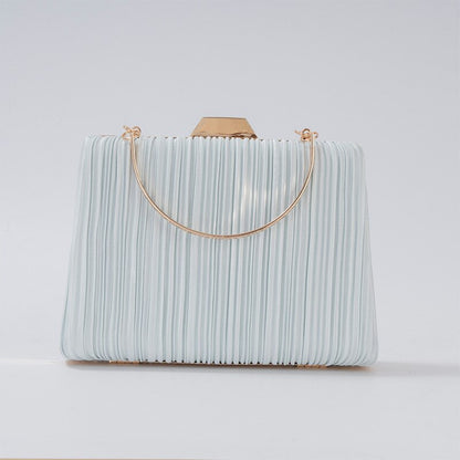 Kaydence Blue Evening Clutch Bag