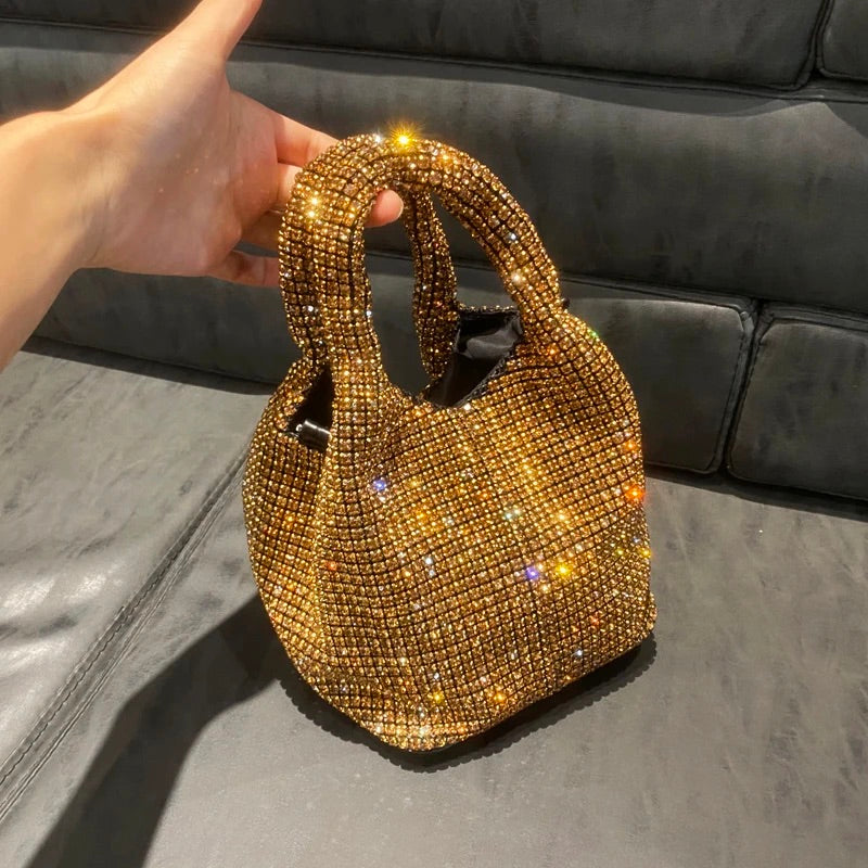 Alexandra Bag with Rhinestones