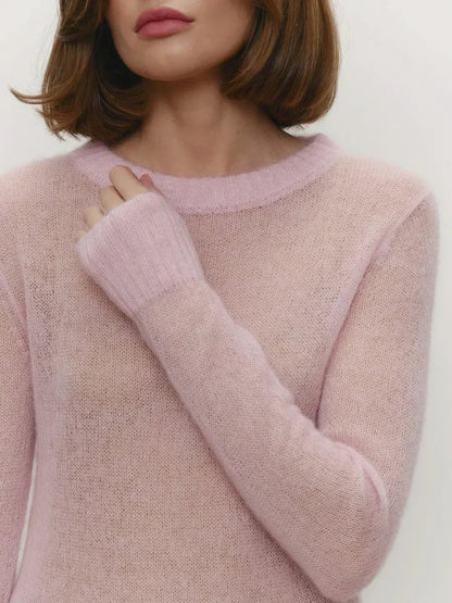 | Mohair Crewneck