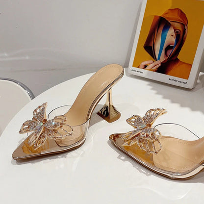 Summer High Heels Slippers for Sexy Street Style Woman