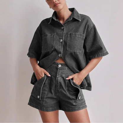 | 100% Cotton Denim Set