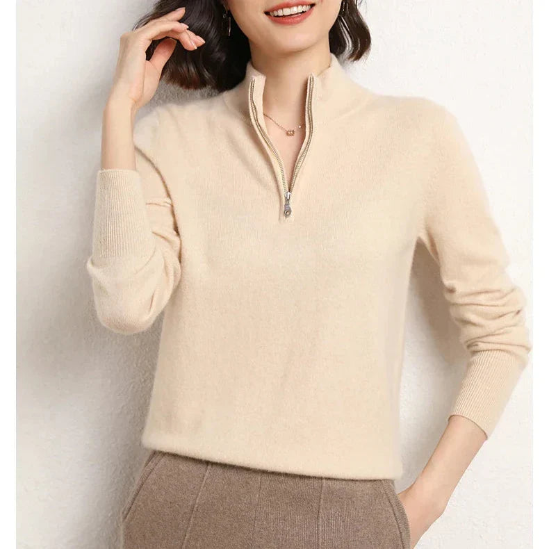 | Cashmere Half-Zip