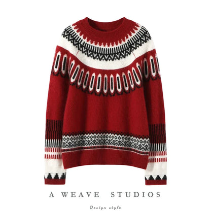 | Fair Isle Cashmere Sweater