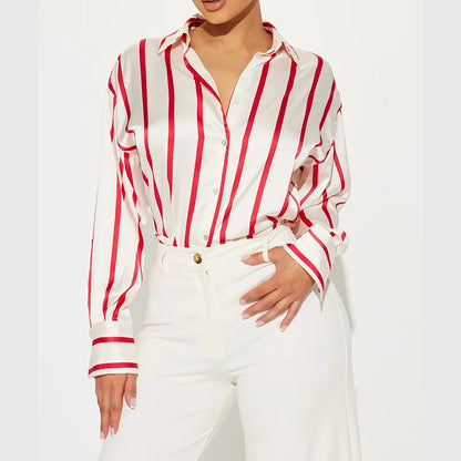 | Satin Stripe Shirt