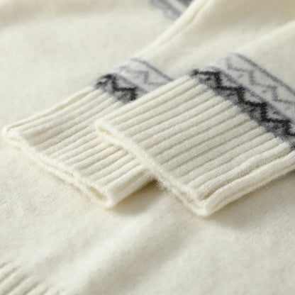 | Alpine Jacquard Cashmere Knit