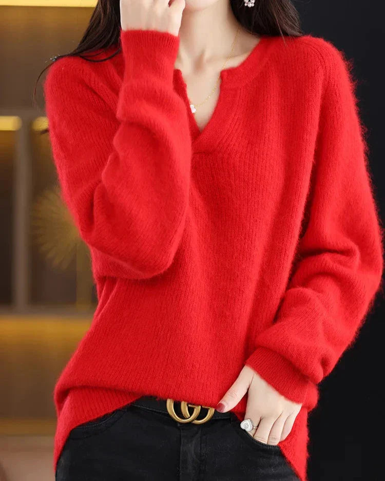 | Brushed Wool Pullover